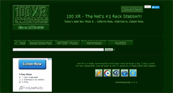 Desktop Screenshot of 100xr.com